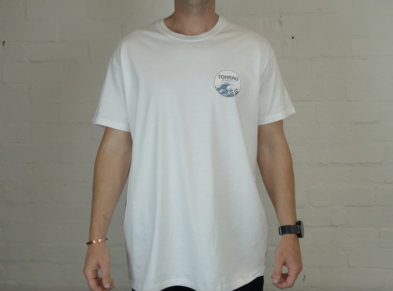 Mount Tonnau Short Sleeved T-Shirt in White -2
